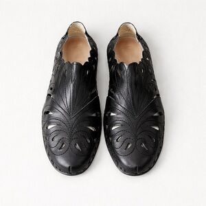 Elegant Black Women's Leather Shoes